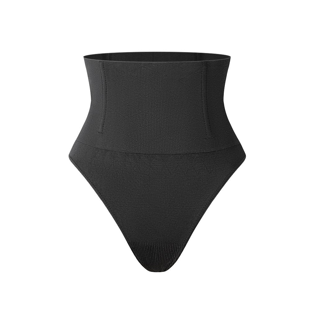 Grey Thong Shapewear: Ultimate Tummy Control And Slimming Bodysuit